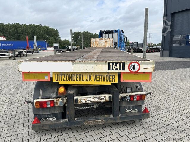 Plataforma remolque Nooteboom OVB-73-04, 73 tons 4-axle Ballast trailer, 3 hy...