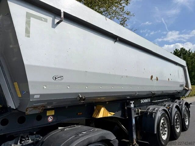 Kiper tovornjak Schmitz Cargobull SGF S3/Stahlmulde/Liftachse/27m³