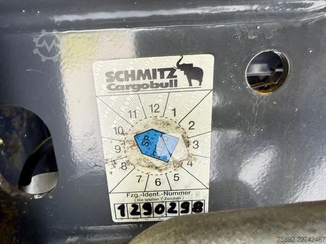 Kiper tovornjak Schmitz Cargobull SGF S3/Stahlmulde/Liftachse/27m³