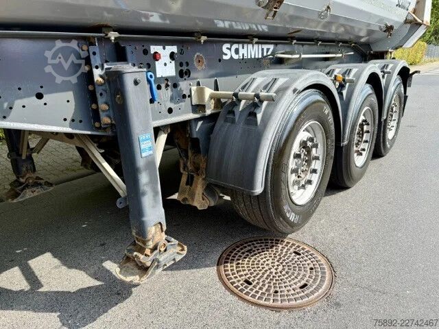 Kiper tovornjak Schmitz Cargobull SGF S3/Stahlmulde/Liftachse/27m³