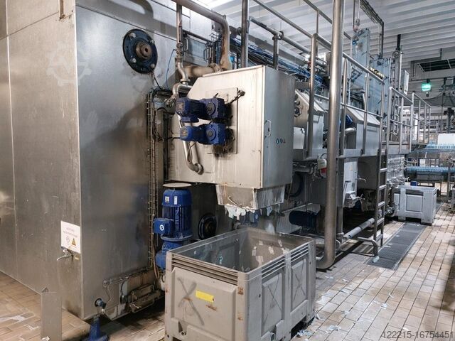 ARCADE GEL 6 RV1-VL 362/110-30 Bottle Washer GM Gera Flaschenreinigungsmaschine