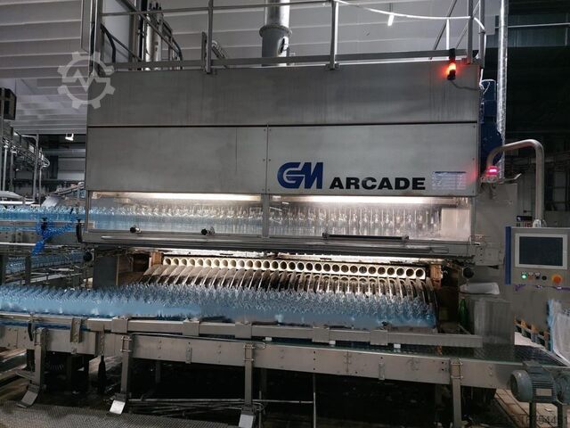 ARCADE GEL 6 RV1-VL 362/110-30 Bottle Washer GM Gera Flaschenreinigungsmaschine
