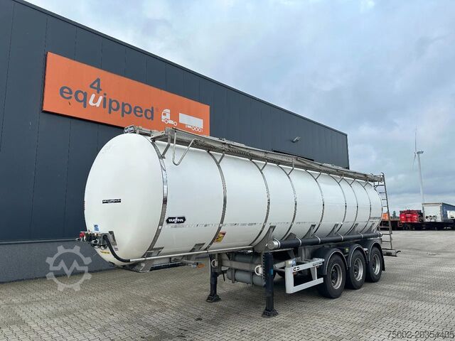 食品タンカー Van Hool FOOD / RVS chassis / empty weight: 5.860kg / 29...