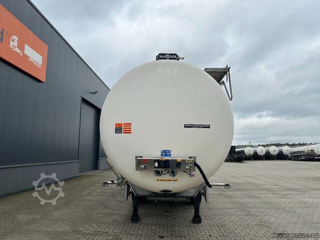 Δεξαμενόπλοιο τροφίμων Van Hool FOOD / RVS chassis / empty weight: 5.860kg / 29...