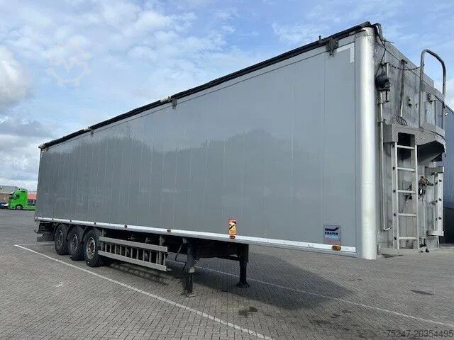 Fond mouvant Knapen Trailers K200 - 92m3 2x Liftachse 10mm APK/TUV 09-26