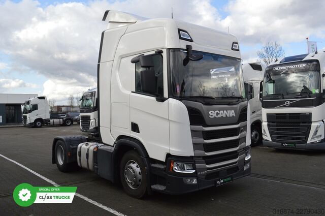 मानक ट्रैक्टर यूनिट SCANIA R450 CR20H Retarder ACC ADAS Package