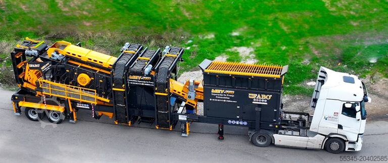 Siebmaschine FABO Screening Machine Sand Screening Washing Plant