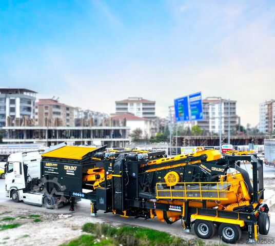 Siebmaschine FABO Screening Machine Sand Screening Washing Plant