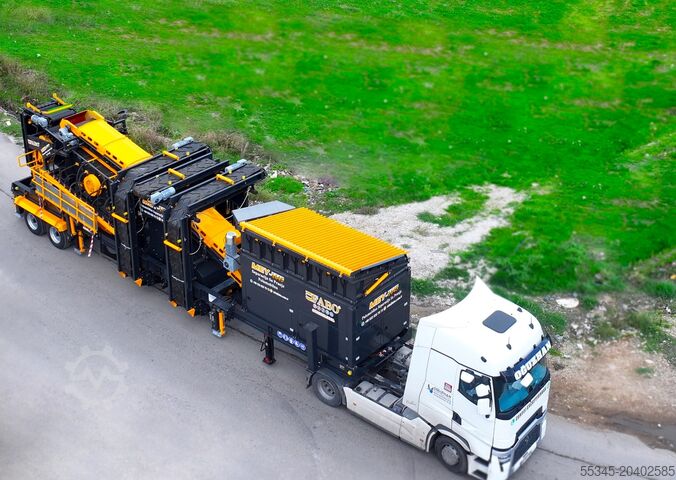 Siebmaschine FABO Screening Machine Sand Screening Washing Plant