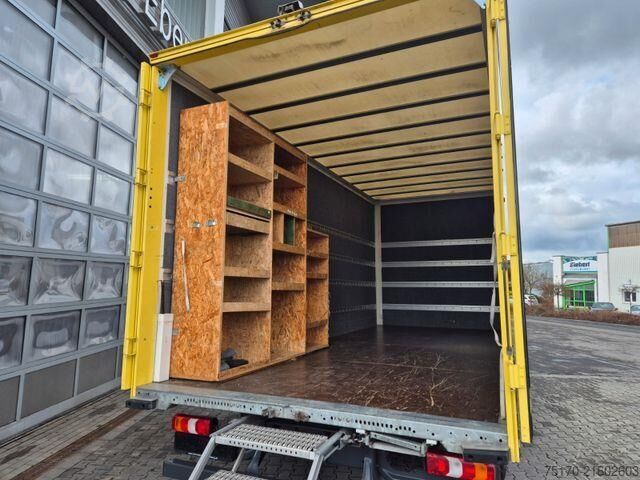 čemodāns Mercedes-Benz Atego 816 4x2 Möbelkoffer 3 Sitze