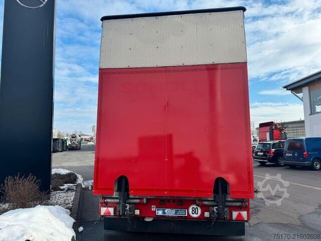 Lonas deslizantes Müller-Mitteltal TS 3 PROFI 30,0 Maschinentransporter hydr. Rampe