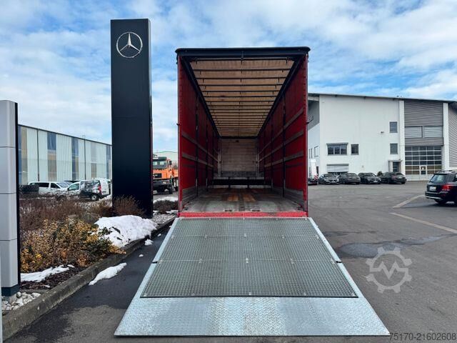 Lonas deslizantes Müller-Mitteltal TS 3 PROFI 30,0 Maschinentransporter hydr. Rampe