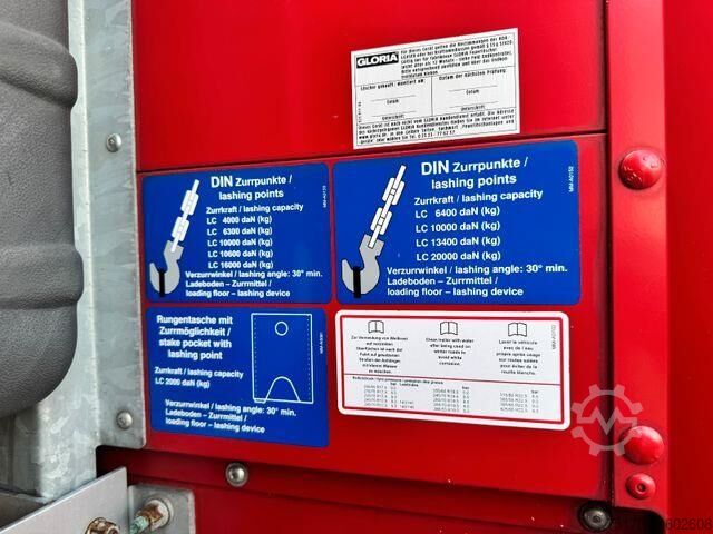 Lonas deslizantes Müller-Mitteltal TS 3 PROFI 30,0 Maschinentransporter hydr. Rampe