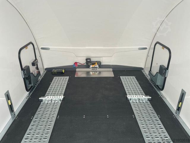 Furgão transportador de automóveis Brian James Race Transporter 7 / Länge: 6,16 m / 3.500 kg