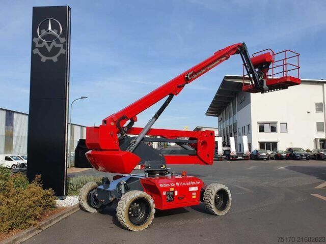 Plataforma de trabalho telescópica articulada Dingli Magni GTBZ20AE 4x4 /20,2m / 327h /Elektro