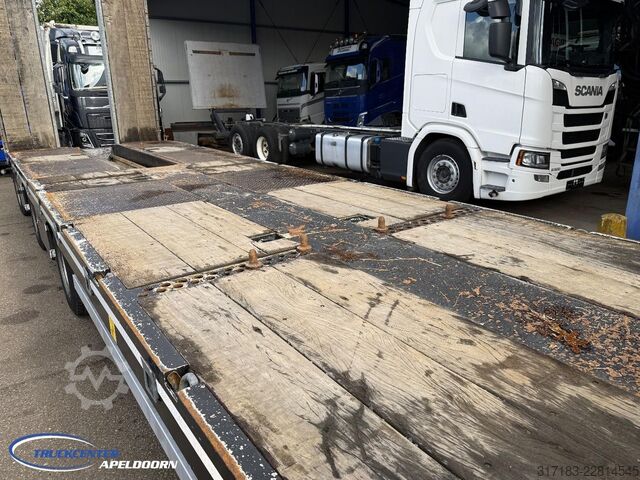 Góndola de cama semirrebajada DAMM SE-54M 40 Ton laadvermogen, Laadrampen, ROR assen
