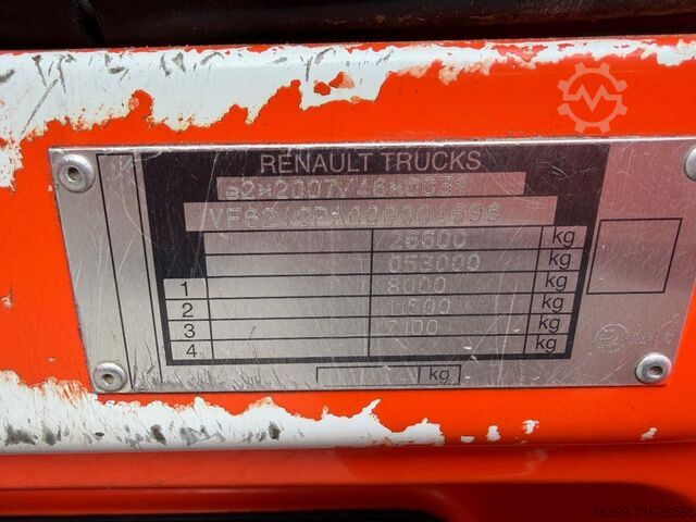 Sistem rantai Renault PREMIUM 460 DXI E5 6X2 E5  / RETARDER /  NAAFRE...