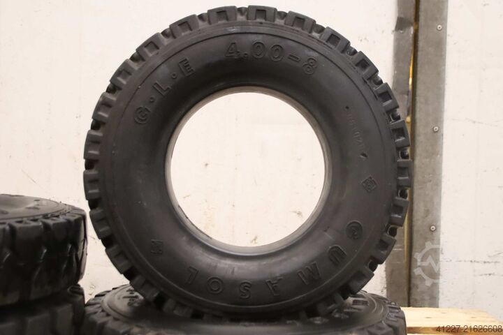 견고한 고무 타이어 Gumasol G.L.E  4.00-8