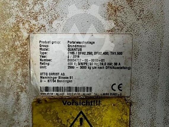 Rondella Christ Car Wash Systems Quantus C 165