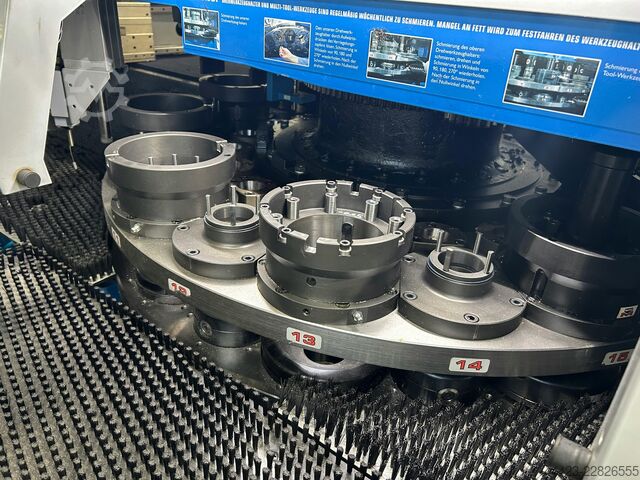 Lazer kesim ve delme makinesi Prima Power Prima Power Combi Sharp 1530