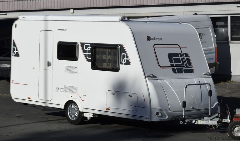 Wohnwagen STERCKEMAN Starlet Comfort 450 LJ mit Mover und Markise