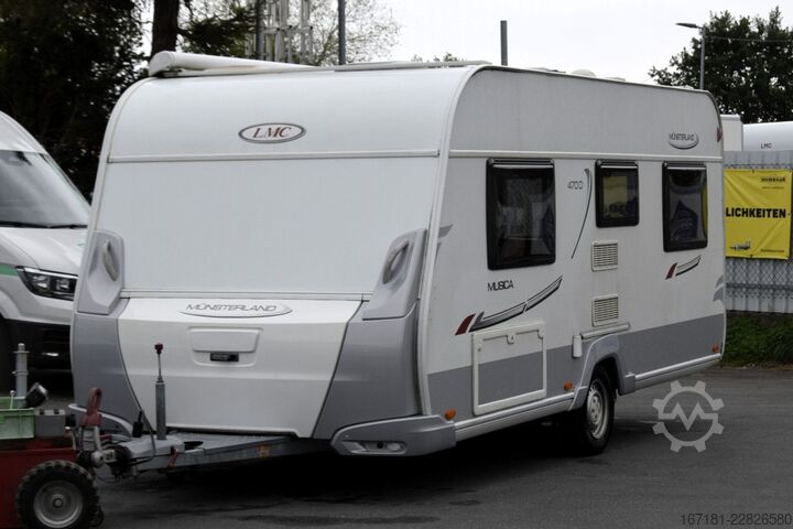 Wohnwagen LMC Musica 470 D mit Mover und Markise