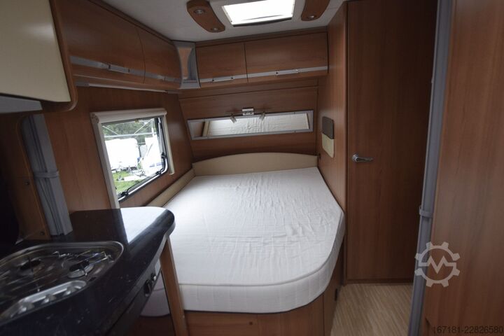 Wohnwagen LMC Musica 470 D mit Mover und Markise