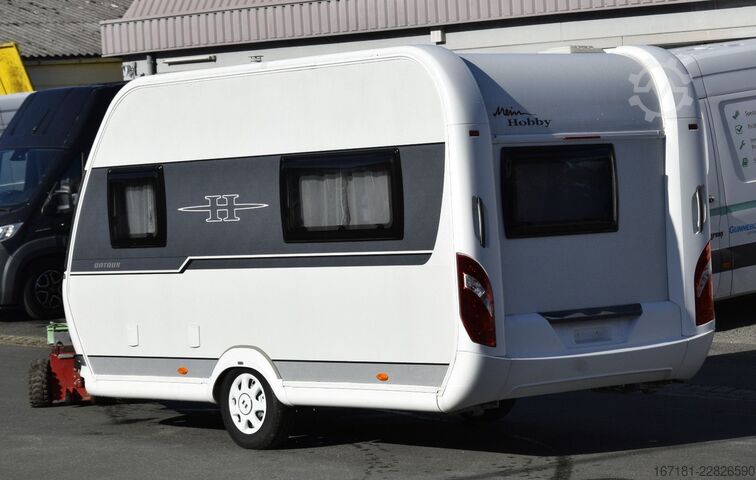 Wohnwagen HOBBY On tour 390 SF mit Sonnensegel