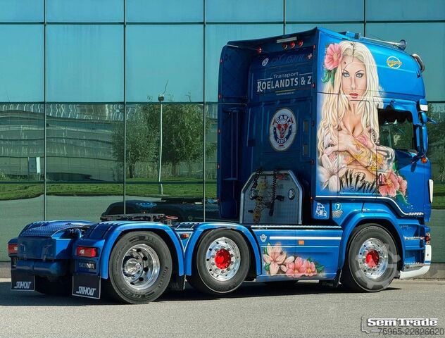 Njësi standarde të tërheqjes SCANIA R520 V8 EURO 6 KING FULL AIR RETARDER PARK AIRCO