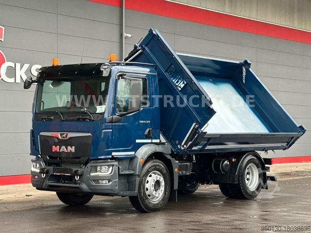 شاحنة قلابة ثلاثية الجوانب MAN TGM 15.320 4x2 Blatt-Luft Meiller-Aufbau +NEU+