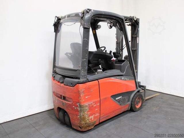Carrello elevatore elettrico a 3 ruote Linde E 16 H-01  386