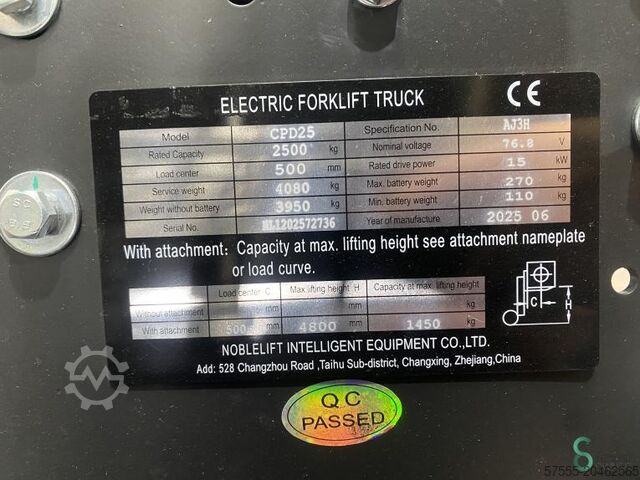 Gabelstapler Noblelift CPD25-AF1H
