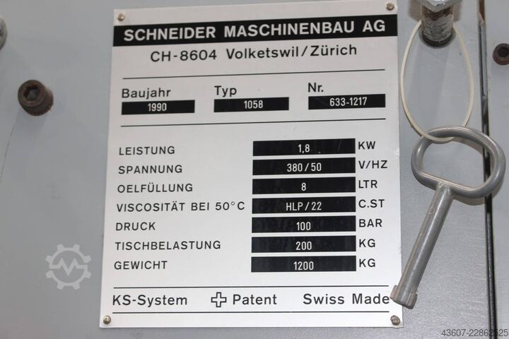 Разгрузчик — штабелер шпунтовых свай Schneider Maschinenbau AG Typ 1058