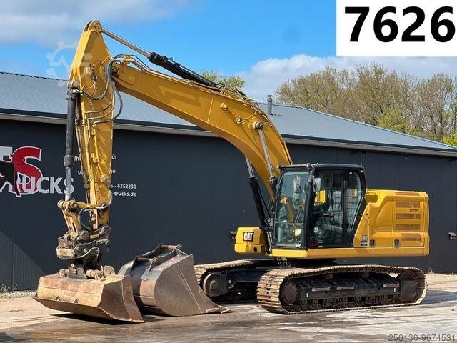 Jentolak rantai CATERPILLAR 320 mit Tieflöffel & Schwenklöffel,Klimaanlage