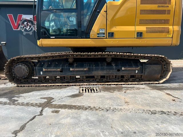 Jentolak rantai CATERPILLAR 320 mit Tieflöffel & Schwenklöffel,Klimaanlage