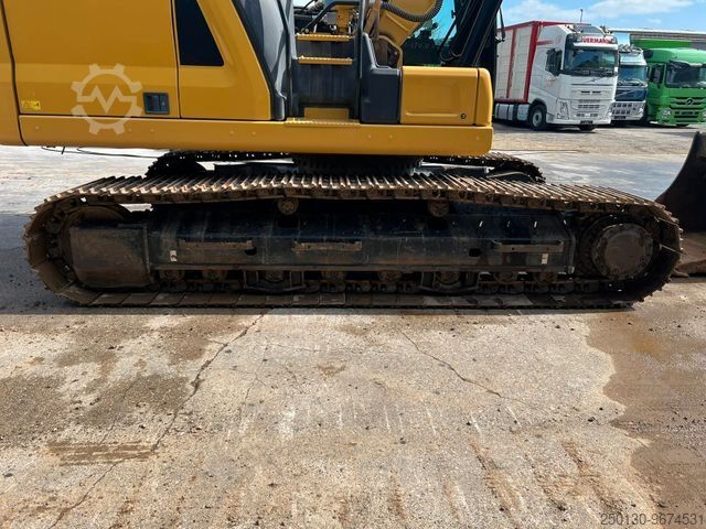 Jentolak rantai CATERPILLAR 320 mit Tieflöffel & Schwenklöffel,Klimaanlage