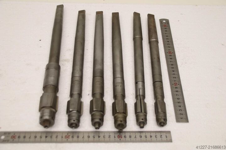 Escariadores de máquina MK3, 6 piezas Kahaco RD Ø 24 bis 38 mm einstellbar