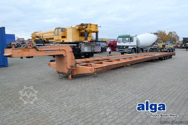 Semiremorcă cu platformă joasă SCHEUERLE SPE 8554, Cargo Master, 85to. NL, gelenkt, 18m
