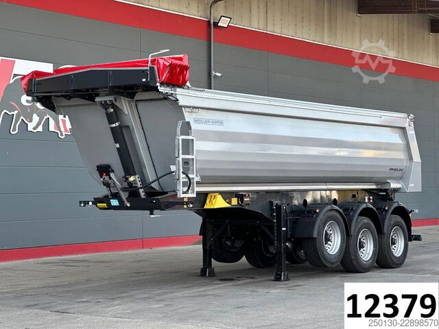 ダンプセミトレーラー MEILLER KISA 3 MHPS 12/27 NOSS2  24m³ elektr. Plane Lift