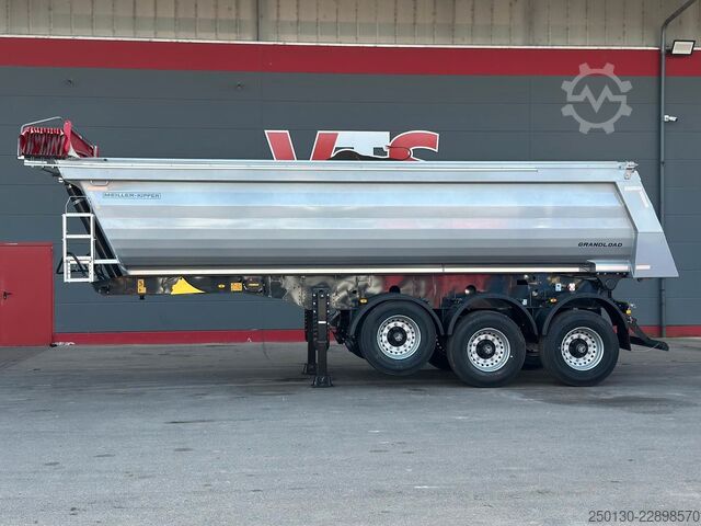 ダンプセミトレーラー MEILLER KISA 3 MHPS 12/27 NOSS2  24m³ elektr. Plane Lift