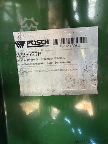 Despicator de lemne POSCH SPALTFIX K-600 VARIO + PackFix