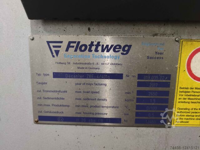 Flottweg Z8E - 4/401q