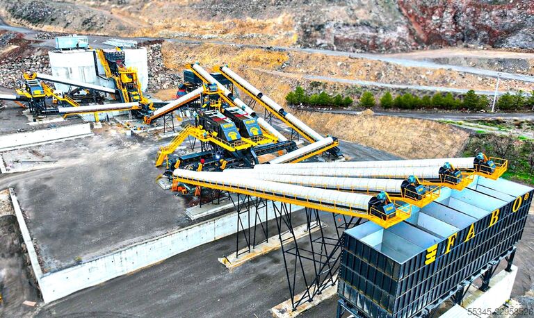 Equipo de trituración FABO Fixed Crusher 500 TPH