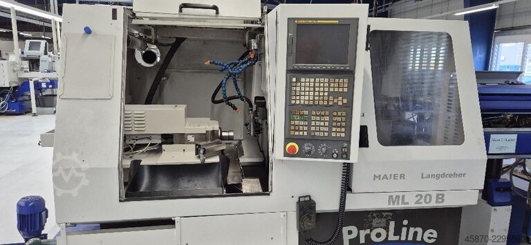 Torno automático de cabezal móvil Maier ML20B