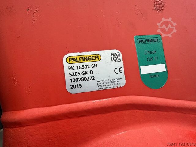 Autokrāna kravas automašīna Scania R730 R 730 V8 6x2 Palfinger PK 18502-SH E