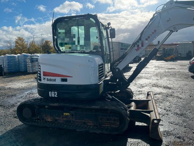 Mini excavator BOBCAT E62 * 1 X LÖFFEL * KLIMA * EINSATZBEREIT *