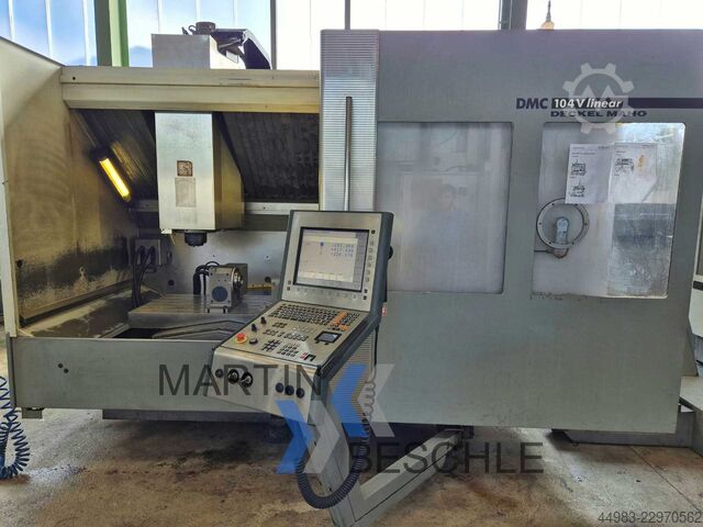 вертикальний обробний центр DECKEL MAHO DMC 104 V linear