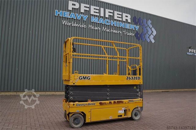 GMG 2632ED Electric, 10m Working Height, 227kg Capacit