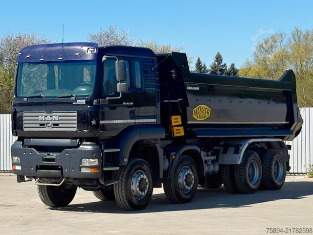 Billenő teherautó MAN TGA 41.430 * KIPPER * 8x8 * TOP