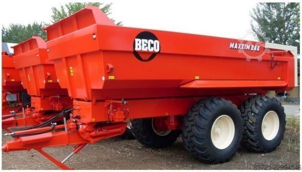 Beco dump trailer Beco 